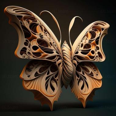3D model Papilio saharae (STL)